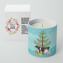 Load image into Gallery viewer, Holstein Cow Christmas 10 oz Decorative Soy Candle