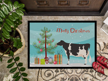 Load image into Gallery viewer, Holstein Cow Christmas Doormat - 18x27 Decorative Floor Mat – Indoor/Outdoor Rug with Artistic Flair BB9189MAT