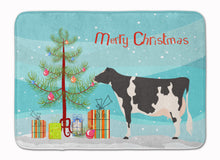 Load image into Gallery viewer, Holstein Cow Christmas Machine Washable Memory Foam Mat BB9189RUG
