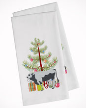 Load image into Gallery viewer, Hungarian Grey Steppe Cow Christmas Kitchen Towels – Set of 2 - Decorative &amp; Absorbent Cotton | BB9191WTKT