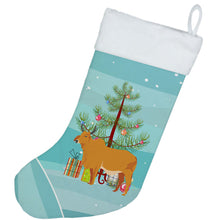 Load image into Gallery viewer, Zebu Indicine Cow Christmas Christmas Stocking BB9192CS