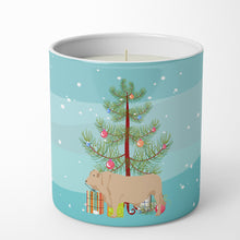 Load image into Gallery viewer, Charolais Cow Christmas 10 oz Decorative Soy Candle