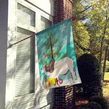 Load image into Gallery viewer, Malvi Cow Christmas Flag Canvas House Size BB9197CHF