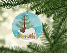 Load image into Gallery viewer, Malvi Cow Christmas Ornament - Round Ceramic Ornament – Artist-Designed Keepsake Decoration BB9197CO1