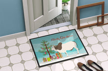Load image into Gallery viewer, Malvi Cow Christmas Doormat - 18x27 Decorative Floor Mat – Indoor/Outdoor Rug with Artistic Flair BB9197MAT