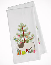 Load image into Gallery viewer, Malvi Cow Christmas Kitchen Towels – Set of 2 - Decorative &amp; Absorbent Cotton | BB9197WTKT