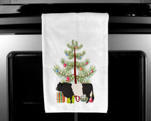 Load image into Gallery viewer, Belted Galloway Cow Christmas Kitchen Towels – Set of 2 - Decorative &amp; Absorbent Cotton | BB9198WTKT