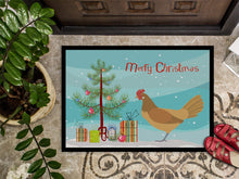 Load image into Gallery viewer, Frisian Friesian Chicken Christmas Doormat - 24x36 Decorative Floor Mat – Indoor/Outdoor Rug with Artistic Flair BB9199JMAT