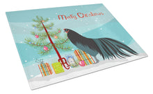 Load image into Gallery viewer, Sumatra Chicken Christmas Glass Cutting Boards – Durable, Decorative Kitchen Art Large BB9200LCB