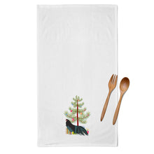 Load image into Gallery viewer, Sumatra Chicken Christmas Kitchen Towels – Set of 2 - Decorative &amp; Absorbent Cotton | BB9200WTKT