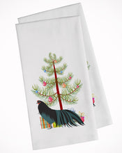 Load image into Gallery viewer, Sumatra Chicken Christmas Kitchen Towels – Set of 2 - Decorative &amp; Absorbent Cotton | BB9200WTKT