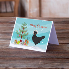 Load image into Gallery viewer, Polish Poland Chicken Christmas Greeting Cards -  Blank Note Cards – 8-Pack of Artist-Designed Cards with Envelopes