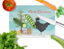 Load image into Gallery viewer, Polish Poland Chicken Christmas Glass Cutting Boards – Durable, Decorative Kitchen Art Large BB9201LCB