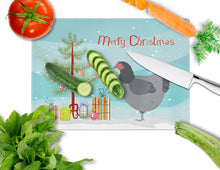 Load image into Gallery viewer, Jersey Giant Chicken Christmas Glass Cutting Boards – Durable, Decorative Kitchen Art Large BB9202LCB