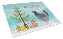 Load image into Gallery viewer, Jersey Giant Chicken Christmas Glass Cutting Boards – Durable, Decorative Kitchen Art Large BB9202LCB