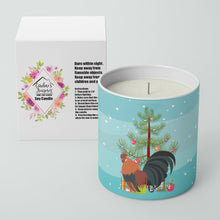 Load image into Gallery viewer, Dutch Bantam Chicken Christmas 10 oz Decorative Soy Candle