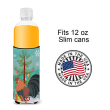 Load image into Gallery viewer, Dutch Bantam Chicken Christmas   Hugger for slim cans BB9203MUK