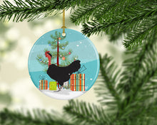 Load image into Gallery viewer, Naked Neck Chicken Christmas Ornament - Round Ceramic Ornament – Artist-Designed Keepsake Decoration BB9206CO1