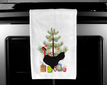 Load image into Gallery viewer, Naked Neck Chicken Christmas Kitchen Towels – Set of 2 - Decorative &amp; Absorbent Cotton | BB9206WTKT
