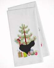 Load image into Gallery viewer, Naked Neck Chicken Christmas Kitchen Towels – Set of 2 - Decorative &amp; Absorbent Cotton | BB9206WTKT