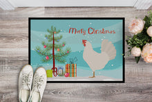 Load image into Gallery viewer, Leghorn Chicken Christmas Doormat - 18x27 Decorative Floor Mat – Indoor/Outdoor Rug with Artistic Flair BB9207MAT