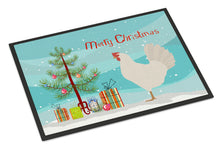 Load image into Gallery viewer, Leghorn Chicken Christmas Doormat - 18x27 Decorative Floor Mat – Indoor/Outdoor Rug with Artistic Flair BB9207MAT
