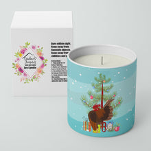 Load image into Gallery viewer, Malaysian Serama Chicken Christmas 10 oz Decorative Soy Candle
