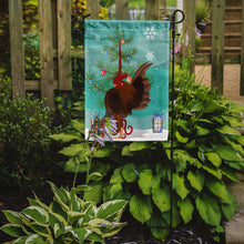 Load image into Gallery viewer, Malaysian Serama Chicken Christmas Garden Flag - Outdoor Decorative Yard Flag BB9209GF