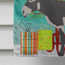 Load image into Gallery viewer, American Mammoth Jack Donkey Christmas Flag Canvas House Size BB9211CHF