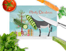 Load image into Gallery viewer, American Mammoth Jack Donkey Christmas Glass Cutting Boards – Durable, Decorative Kitchen Art Large BB9211LCB