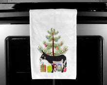 Load image into Gallery viewer, American Mammoth Jack Donkey Christmas Kitchen Towels – Set of 2 - Decorative &amp; Absorbent Cotton | BB9211WTKT