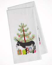 Load image into Gallery viewer, American Mammoth Jack Donkey Christmas Kitchen Towels – Set of 2 - Decorative &amp; Absorbent Cotton | BB9211WTKT