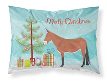 Load image into Gallery viewer, Mule Christmas Fabric Standard Pillowcase – Artistic Decorative Front, White Back BB9212PILLOWCASE
