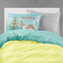Load image into Gallery viewer, Australian Teamster Donkey Christmas Fabric Standard Pillowcase – Artistic Decorative Front, White Back BB9213PILLOWCASE