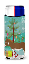Load image into Gallery viewer, Miniature Mediterranian Donkey Christmas   Hugger for slim cans BB9214MUK