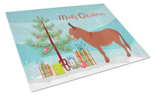 Load image into Gallery viewer, Irish Donkey Christmas Glass Cutting Boards – Durable, Decorative Kitchen Art Large BB9215LCB