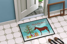 Load image into Gallery viewer, Hinny Horse Donkey Christmas Doormat - 18x27 Decorative Floor Mat – Indoor/Outdoor Rug with Artistic Flair BB9217MAT