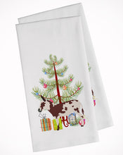 Load image into Gallery viewer, American Spotted Donkey Christmas Kitchen Towels – Set of 2 - Decorative &amp; Absorbent Cotton | BB9218WTKT