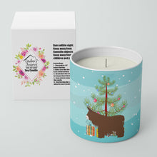 Load image into Gallery viewer, Poitou Poiteuin Donkey Christmas 10 oz Decorative Soy Candle