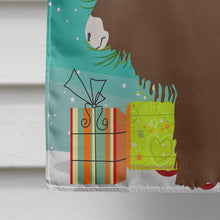 Load image into Gallery viewer, Poitou Poiteuin Donkey Christmas Flag Canvas House Size BB9219CHF