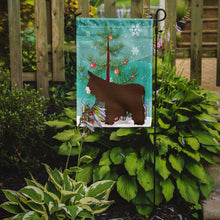 Load image into Gallery viewer, Poitou Poiteuin Donkey Christmas Garden Flag - Outdoor Decorative Yard Flag BB9219GF