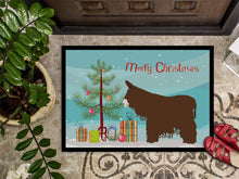 Load image into Gallery viewer, Poitou Poiteuin Donkey Christmas Doormat - 18x27 Decorative Floor Mat – Indoor/Outdoor Rug with Artistic Flair BB9219MAT
