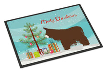 Load image into Gallery viewer, Poitou Poiteuin Donkey Christmas Doormat - 18x27 Decorative Floor Mat – Indoor/Outdoor Rug with Artistic Flair BB9219MAT