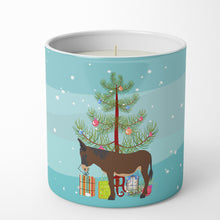 Load image into Gallery viewer, Zamorano-Leones Donkey Christmas 10 oz Decorative Soy Candle