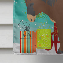 Load image into Gallery viewer, Zamorano-Leones Donkey Christmas Flag Canvas House Size BB9220CHF