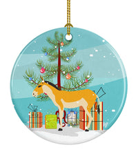 Load image into Gallery viewer, Turkmenian Kulan Donkey Christmas Ornament - Round Ceramic Ornament – Artist-Designed Keepsake Decoration BB9221CO1