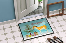 Load image into Gallery viewer, Turkmenian Kulan Donkey Christmas Doormat - 18x27 Decorative Floor Mat – Indoor/Outdoor Rug with Artistic Flair BB9221MAT
