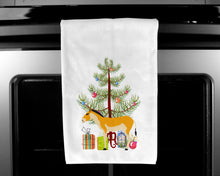 Load image into Gallery viewer, Turkmenian Kulan Donkey Christmas Kitchen Towels – Set of 2 - Decorative &amp; Absorbent Cotton | BB9221WTKT
