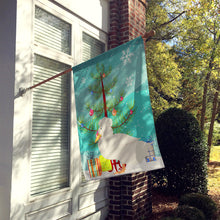 Load image into Gallery viewer, Crested Duck Christmas Flag Canvas House Size BB9224CHF