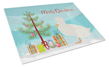 Load image into Gallery viewer, Crested Duck Christmas Glass Cutting Boards – Durable, Decorative Kitchen Art Large BB9224LCB